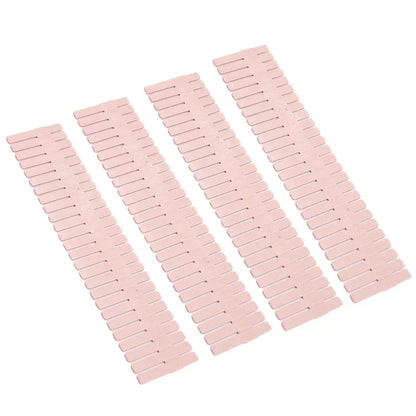 JupiGlow Adjustable Drawer Dividers, Set of 4