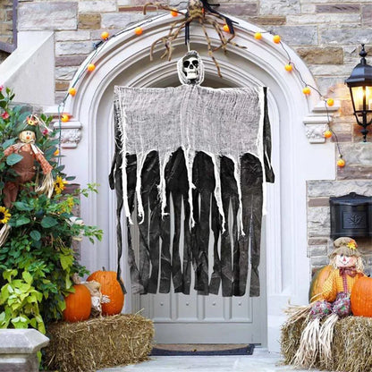 JupiGlow Hanging Skeleton Ghost Halloween Ornament