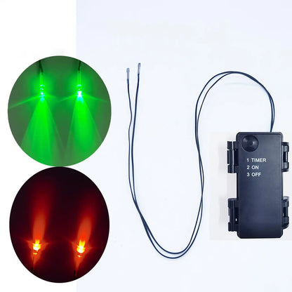 JupiGlow LED Glowing Eyes Halloween Prop with Timer