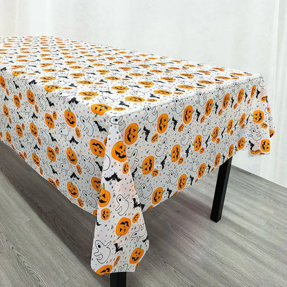 JupiGlow Polyester Halloween Tablecloth