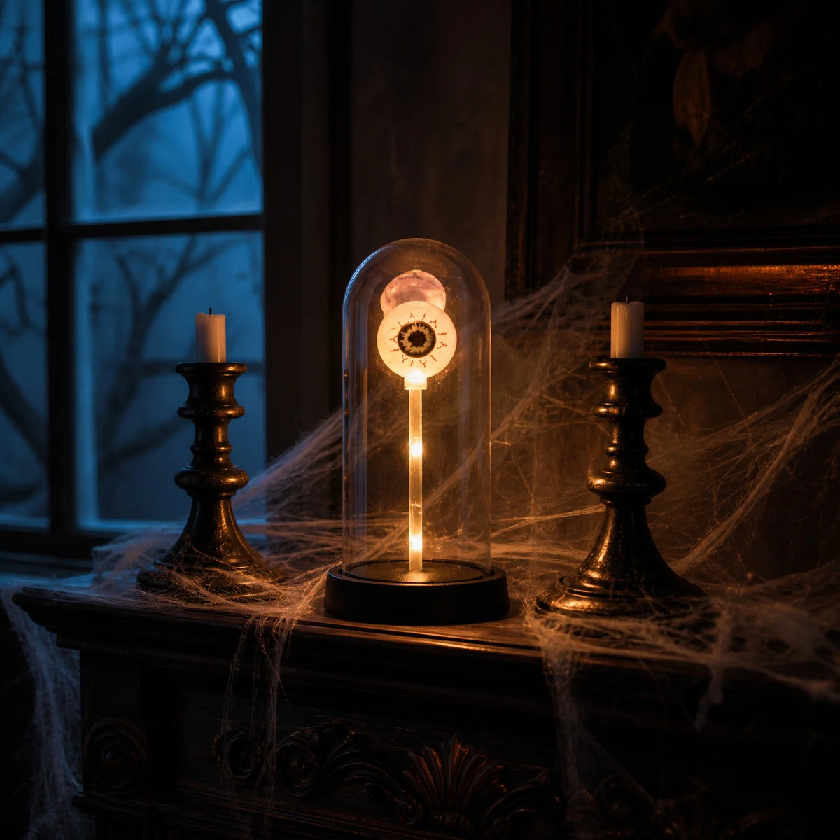 JupiGlow Battery-Powered Halloween Tabletop Light