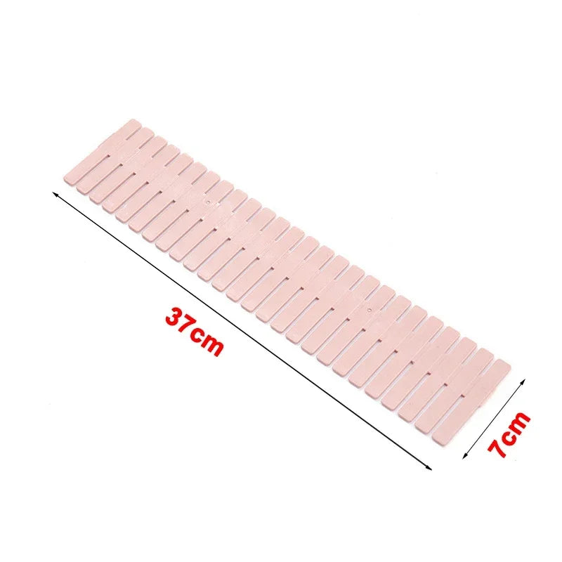 JupiGlow Adjustable Drawer Dividers, Set of 4