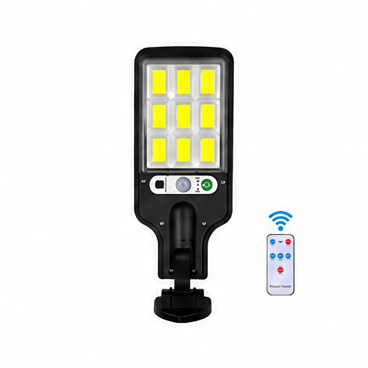 JupiGlow Solar Security Light, 44/100 LED PIR Motion Sensor, 3 Lighting Modes, 120° Detection and IP65 Outdoor Wall Light