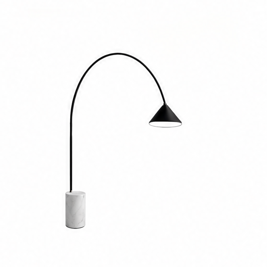 JupiGlow Modern Marble Floor Lamp, LED Bulb Included, 16–20W AC Lighting, 90–260V, 200cm or 240cm Height