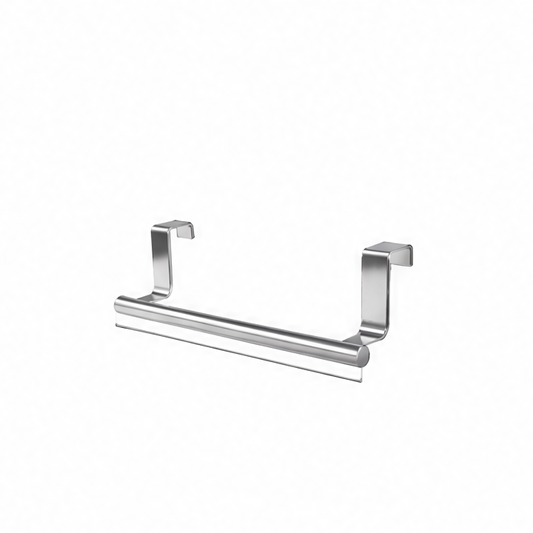 JupiGlow Over Door Towel Rack, Stainless Steel Hanging Towel Bar for Bathroom and Kitchen Cabinets, 23cm or 36cm Options