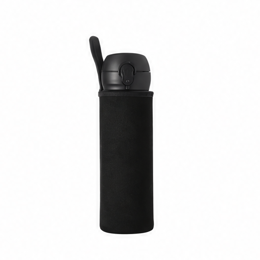 JupiGlow 550ml Neoprene Water Bottle Sleeve, Protective Cover with Finger Strap and Air-Release Hole for Travel