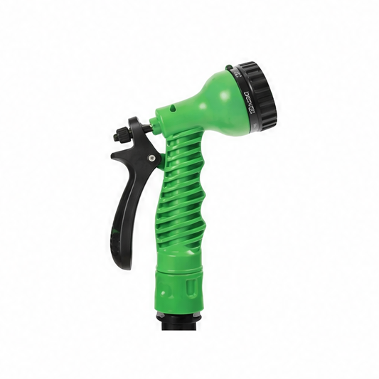 JupiGlow Multi-Functional Plastic Garden Spray Nozzle, Flower Watering and Car Washing Cleaning Tool in Blue or Army Green