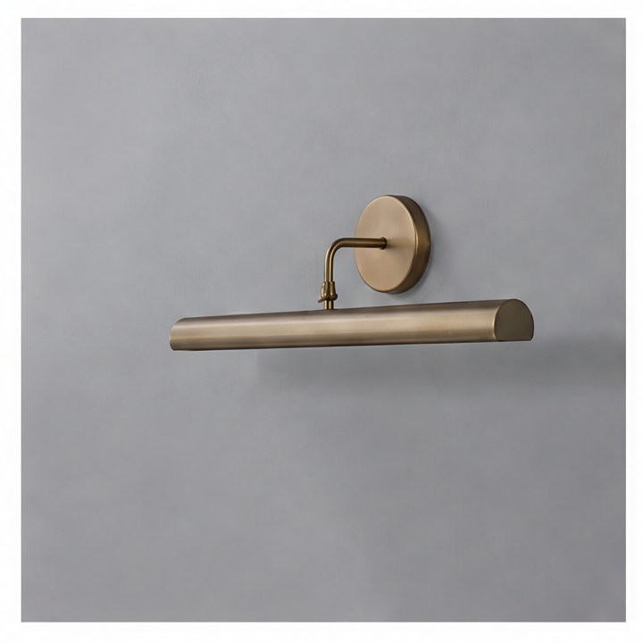 JupiGlow Copper LED Picture Wall Light, E14 Base, AC Powered, 90-260V, Adjustable Vanity Sconce with 48 or 61 cm Length