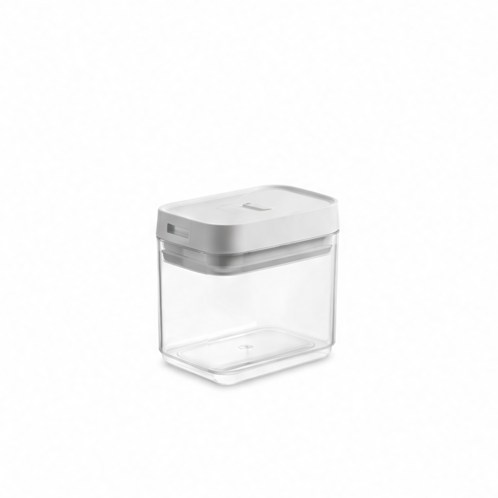 JupiGlow Transparent Pasta Storage Container, Moisture-Resistant Sealed Snack Jar, 500ml to 1800ml Plastic Food Organizer
