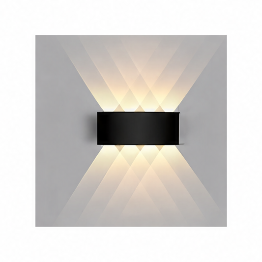 JupiGlow Modern LED Porch Light, AC 85-265V Outdoor Wall Lamp, 4W-10W Options for Garden, Yard, Bathroom and Home Lighting