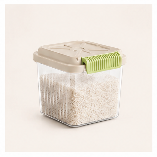 JupiGlow Large Pet Food Storage Container, Airtight Rolling Kibble Bin with Measuring Cup and Moisture-Resistant Design, 3 to 25 KG Sizes