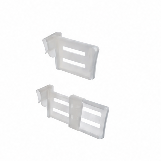 JupiGlow Adjustable Refrigerator Organizer Divider, Reusable PP Fridge Storage Separator, 1, 6 or 12 Pieces