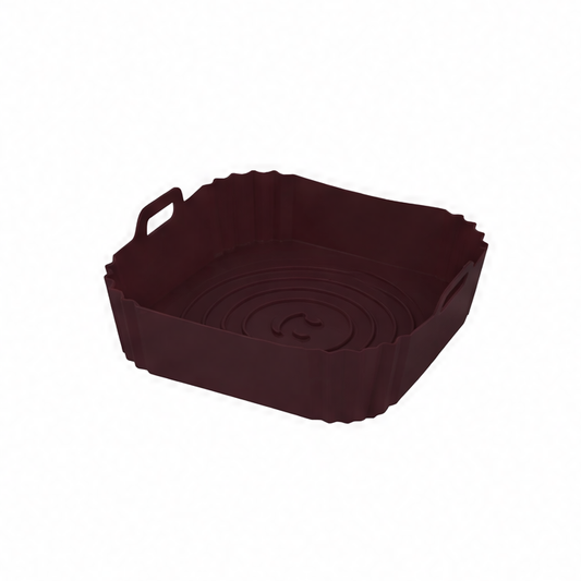 JupiGlow Reusable Silicone Air Fryer Liner, Non-Stick Oven Pan, -40°C to 240°C, Dishwasher and Freezer Safe
