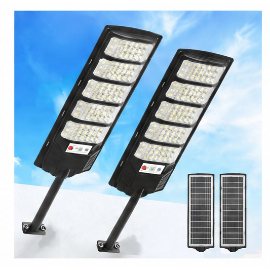 JupiGlow Solar LED Motion Sensor Light with Remote, 18+ Lights, 1Pack or 2Pack Models