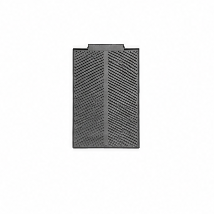 JupiGlow Silicone Dish Drying Mat, Rectangle Countertop Draining Mat with Vertical or Horizontal Stripe Options for Kitchen