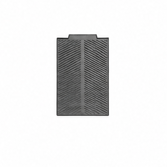 JupiGlow Silicone Dish Drying Mat, Rectangle Countertop Draining Mat with Vertical or Horizontal Stripe Options for Kitchen