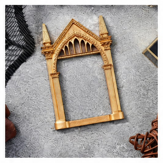 JupiGlow Gold Plastic Shadow Box Frame, DIY 3D Memory Display for Wedding Photos, Keepsakes and Mini Home Décor