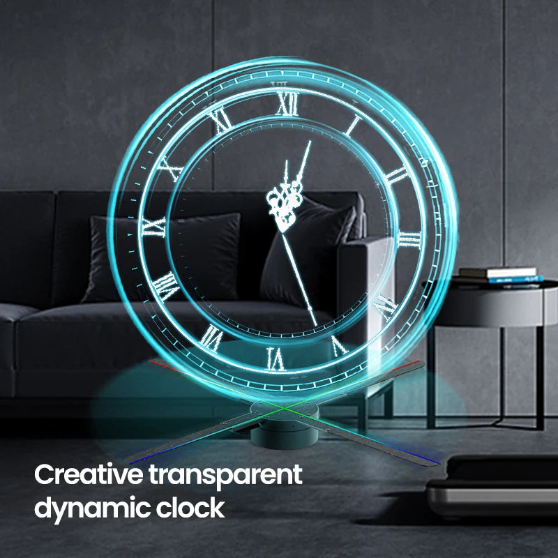 modern digital wall clock - product view 2
