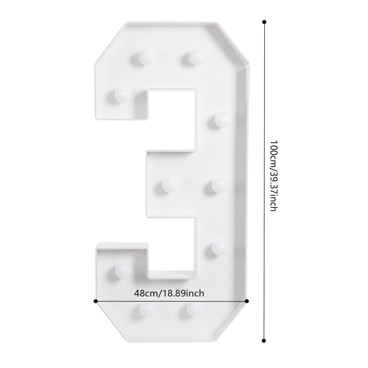 birthday party table decor - product view 2