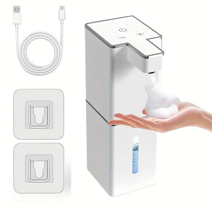 Touchless Automatic Foam Soap Dispenser, Infrared Sensor, 0.25-Second Response, 380 ml, USB Rechargeable, 4 Foam Levels - product view 2
