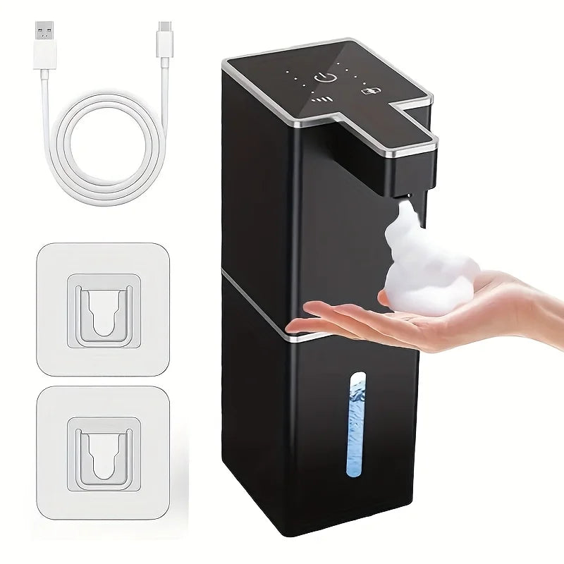 Touchless Automatic Foam Soap Dispenser, Infrared Sensor, 0.25-Second Response, 380 ml, USB Rechargeable, 4 Foam Levels - product view 4