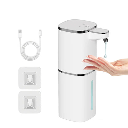 Touchless Automatic Foam Soap Dispenser, Infrared Sensor, 0.25-Second Response, 380 ml, USB Rechargeable, 4 Foam Levels - product view 5