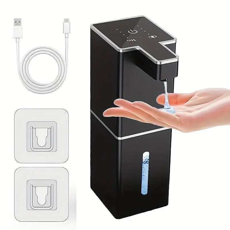 Touchless Automatic Foam Soap Dispenser, Infrared Sensor, 0.25-Second Response, 380 ml, USB Rechargeable, 4 Foam Levels - product view 6