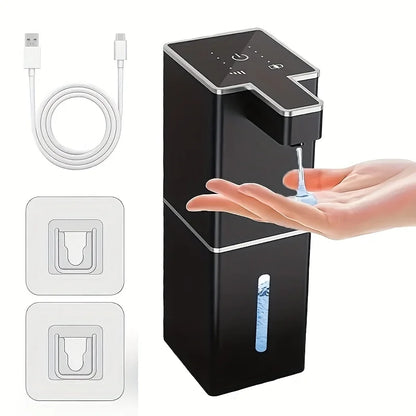 Touchless Automatic Foam Soap Dispenser, Infrared Sensor, 0.25-Second Response, 380 ml, USB Rechargeable, 4 Foam Levels - product view 6