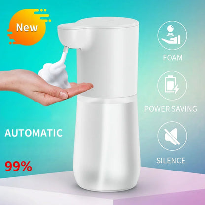 Automatic Touchless Foam Soap Dispenser, 350ml Infrared Sensor, 2000mAh Type-C Rechargeable for Bathroom - product view 1