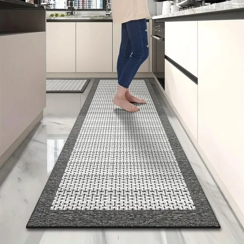 Anti-Slip Rubber Kitchen Mat, Solid Indoor Floor Runner for Bathroom, Bedroom, Doorway and Kitchen in 4 Sizes - product view 1