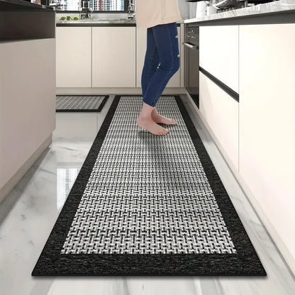 Anti-Slip Rubber Kitchen Mat, Solid Indoor Floor Runner for Bathroom, Bedroom, Doorway and Kitchen in 4 Sizes - product view 2