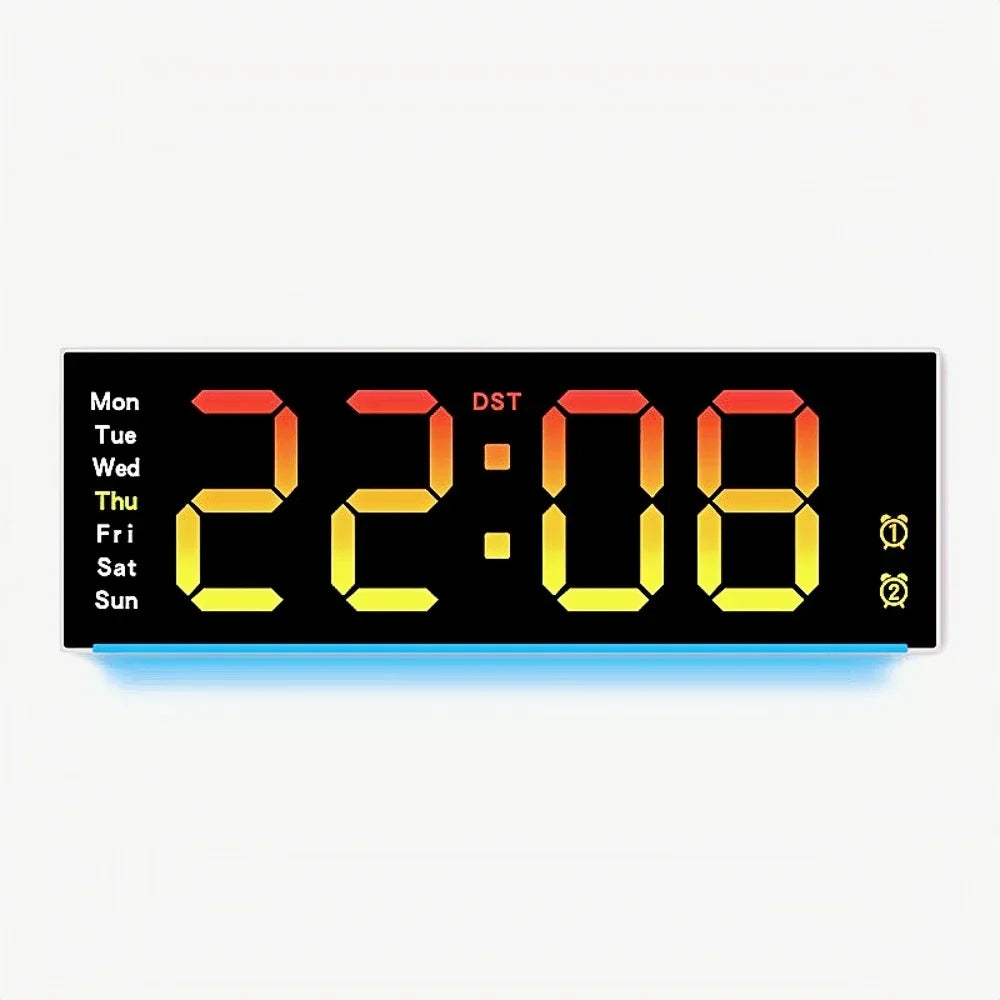 Remote Control Digital Wall Clock, product view 2