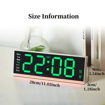 Remote Control Digital Wall Clock, product view 4