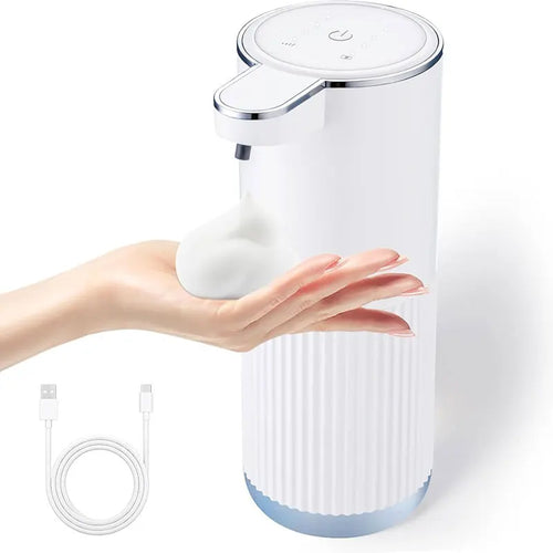350ml Automatic Soap Dispenser, Touchless Foam or Gel, 4-Level Wall-Mount Hands-Free Bathroom Dispenser - product view 1