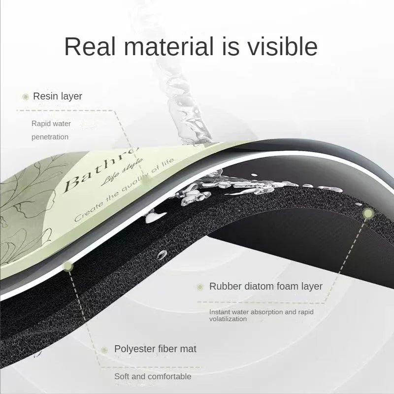 Non-Slip Rubber Kitchen Mat, Machine-Made Solid Floor Runner in 45x60, 80, 120 or 160 cm Sizes for Indoor Rooms - product view 3