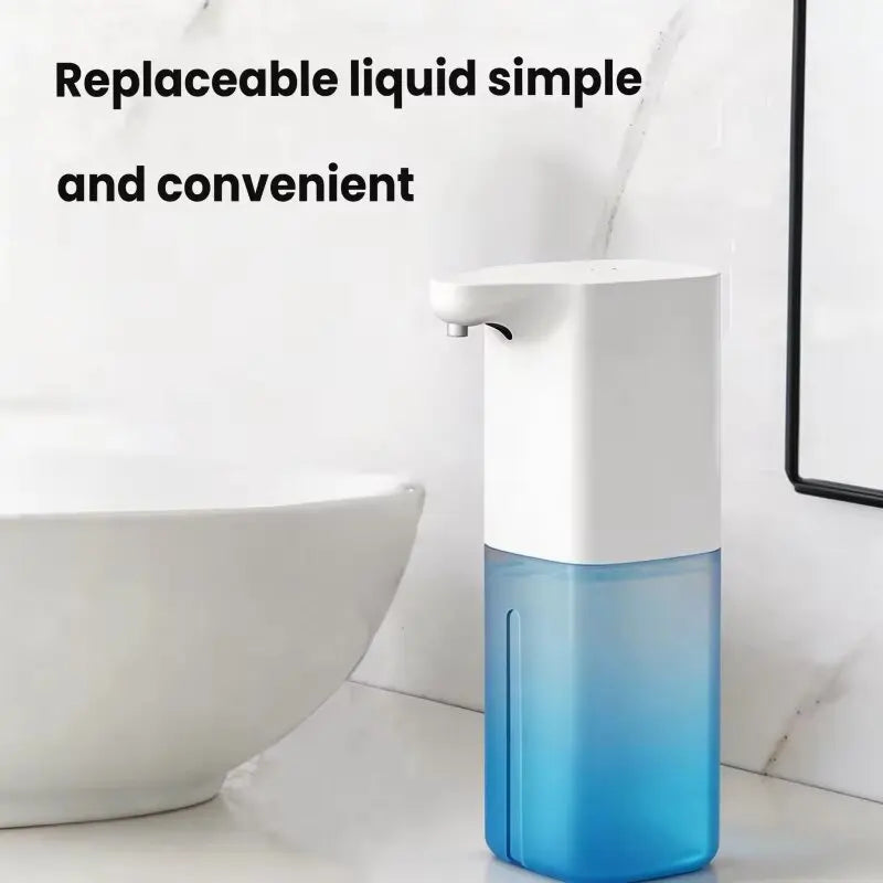 Automatic Foam Soap Dispenser, Touch-Free Infrared Sensor, 350 mL, USB Rechargeable, 2000 mAh, White - product view 5