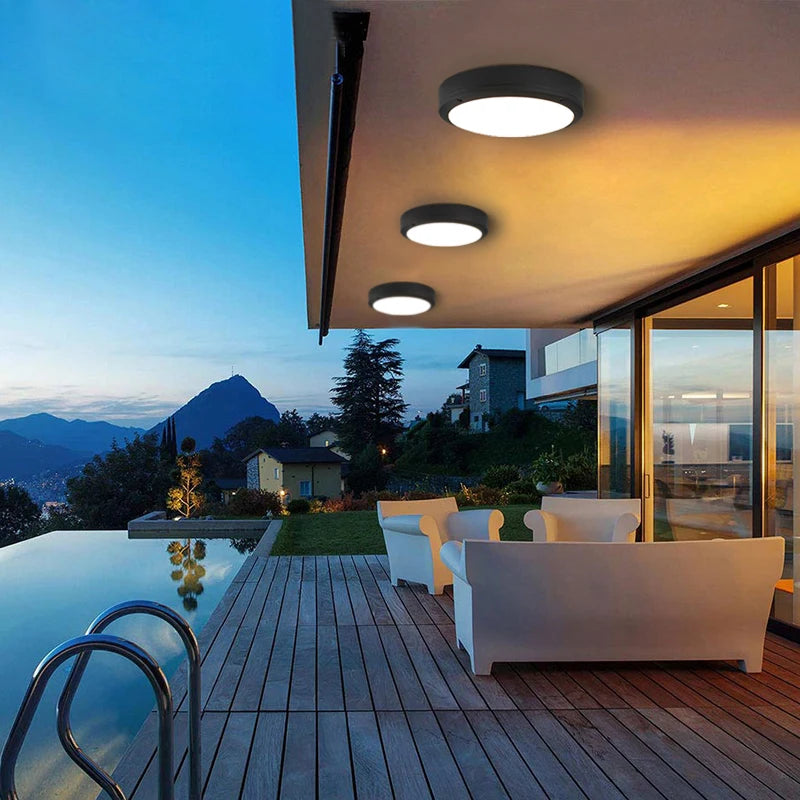 outdoor ceiling light - product view 4