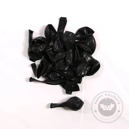 Black Round Balloons, 5 to 36 Inch Decorative Party Balloons with Multiple Pack Sizes for Celebrations and Event Decor - product view 4