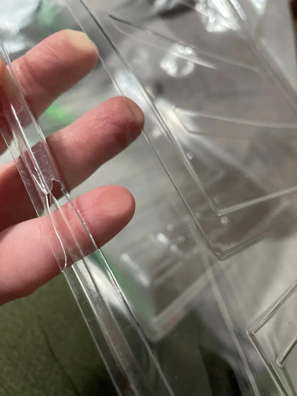 Transparent Clothes Folding Boards, 10-Piece Plastic Shirt Folder Set for Travel, Drawers, Closets and Documents - product view 4
