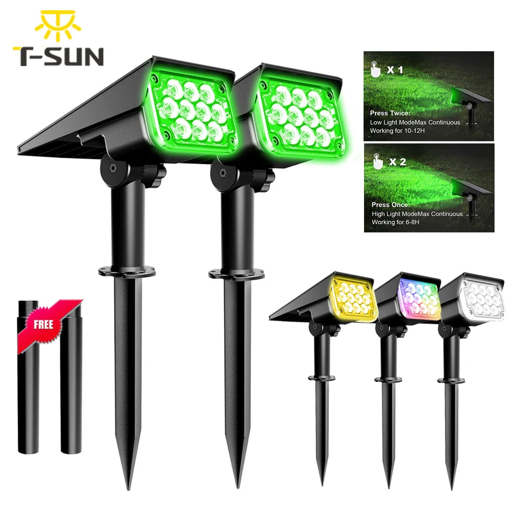 solar garden lights - product view 6