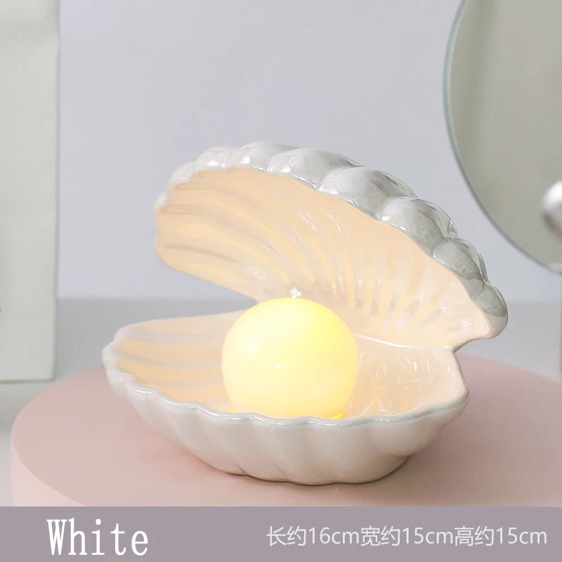 ceramic bedside lamp - product view 3