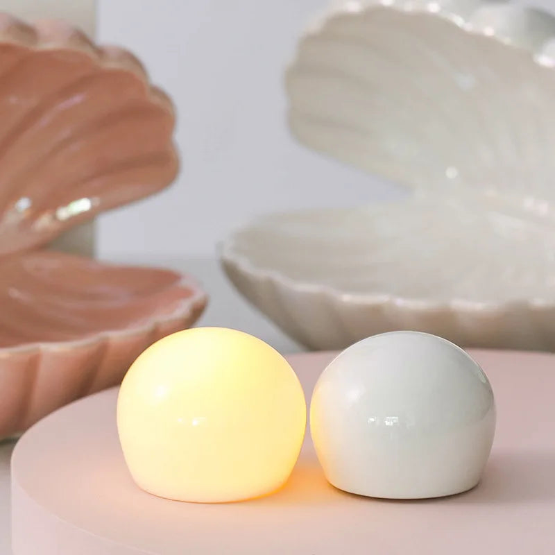 ceramic bedside lamp - product view 6