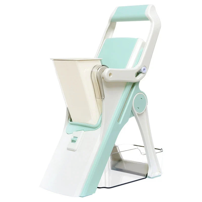 Adjustable Mandoline Slicer, Stainless Steel Vegetable Cutter with Aluminium Alloy Blade for Fruit and Vegetable Prep - product view 1