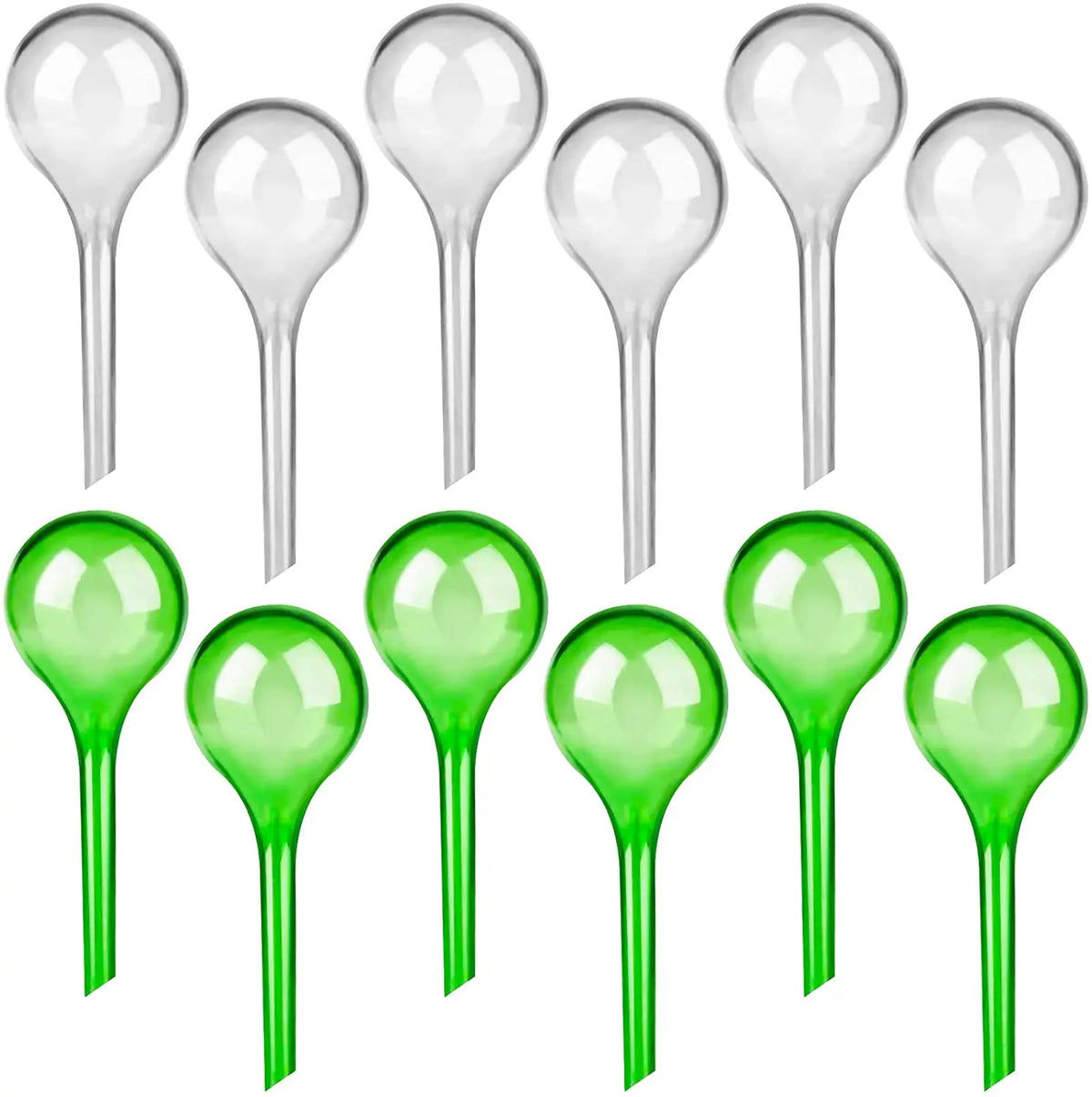 Plant Watering Globes, Automatic Self-Watering Plastic Bulbs, 13 x 5 cm, 3–12 Piece Options for Houseplants and Garden Pots - product view 1