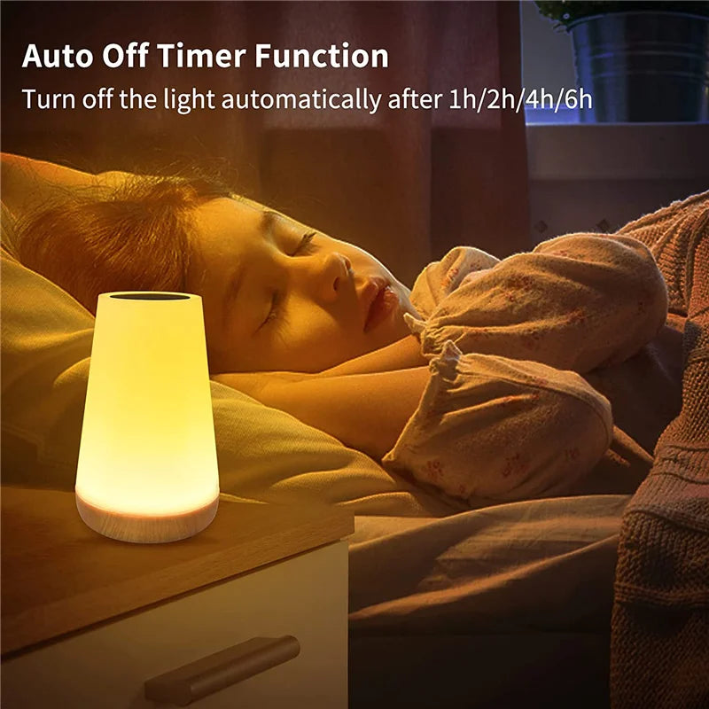 RGB Rechargeable Touch Night Light, product view 6