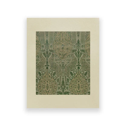 Vintage French Landscape Canvas Print, Retro Nostalgic Wall Art, Unframed Vertical Rectangle for Gallery Walls - product view 1