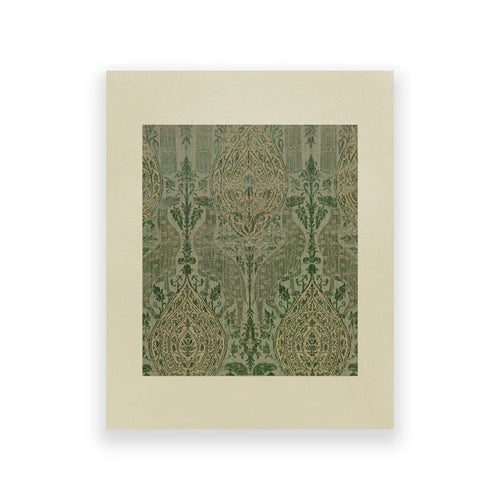 Vintage French Landscape Canvas Print, Retro Nostalgic Wall Art, Unframed Vertical Rectangle for Gallery Walls - product view 1