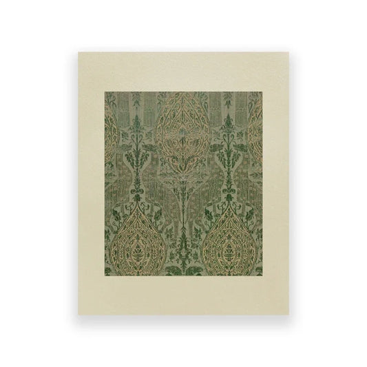 Vintage French Landscape Canvas Print, Retro Nostalgic Wall Art, Unframed Vertical Rectangle for Gallery Walls - product view 1