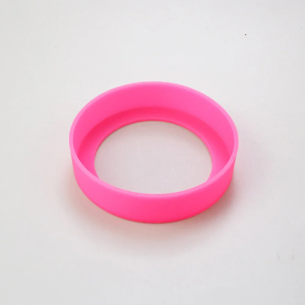 Silicone Bottle Bottom Cover, Round Protective Cup Base, Color Options for Cups and Water Bottles - product view 5