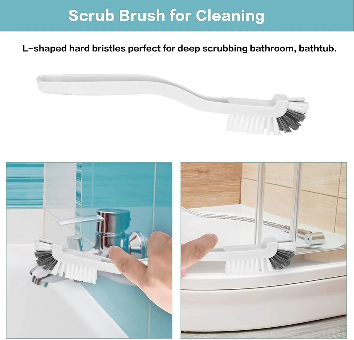 soap dispensing dish brush - product view 5